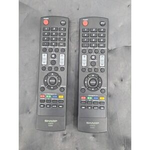 X2 OEM Sharp LCDTV GJ221 TV Remote Control